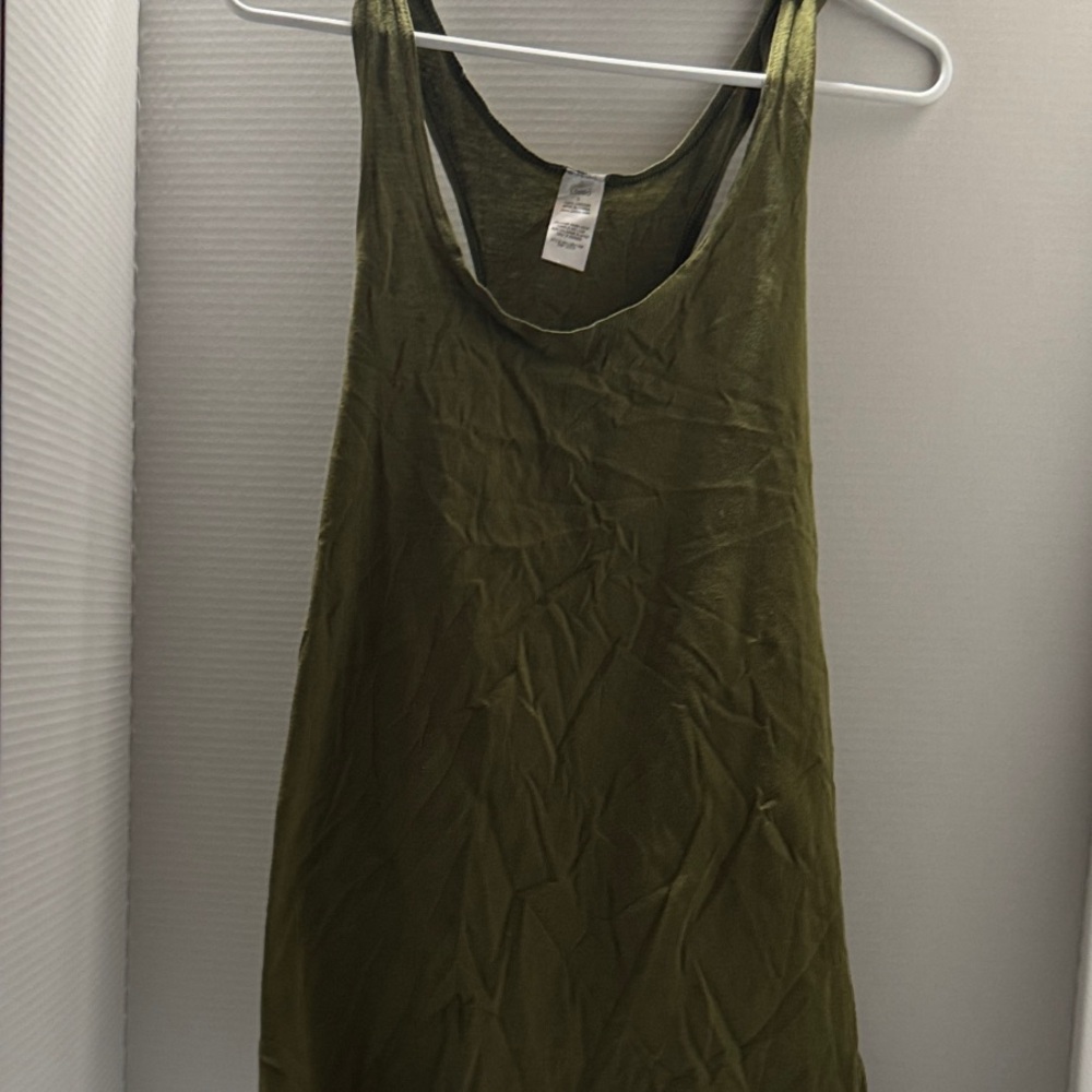 Classic Olive Green Women's Tank Top